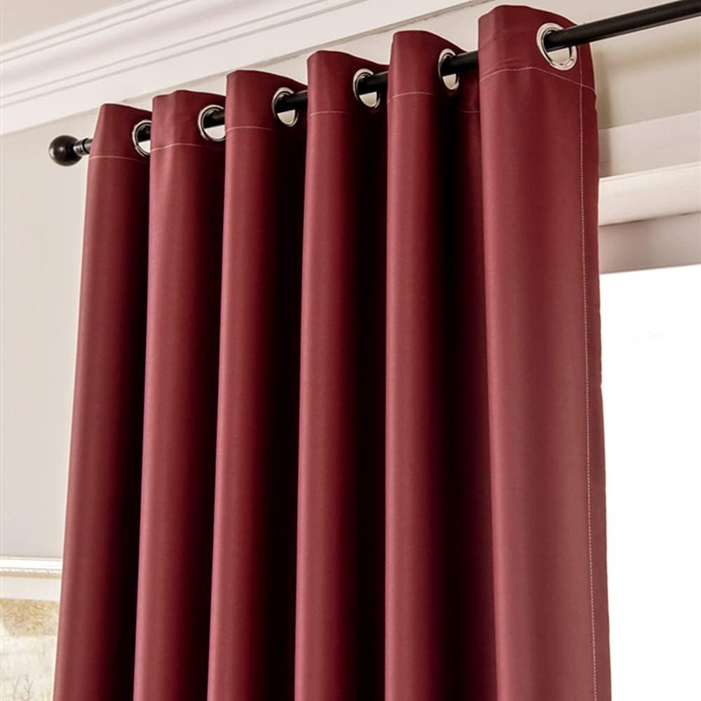 Front Door Sidelight Panel, Room Darkening Privacy Door Cover for Narrow Glass Openings, 12 x 30 Inch - Image 2