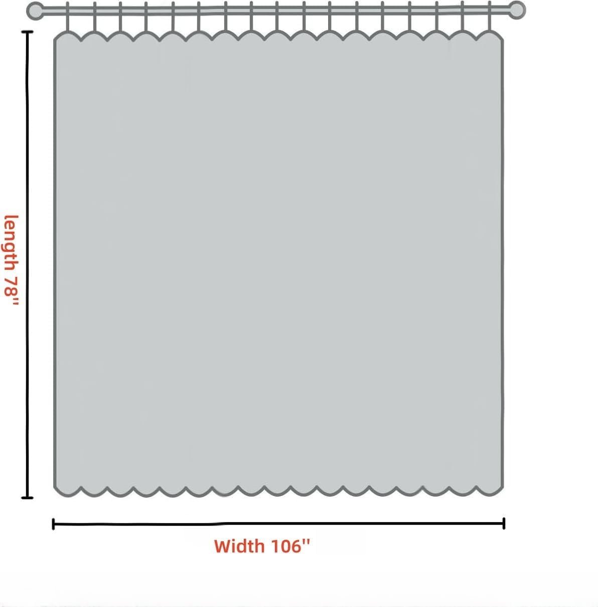Geometric Tribal Door Panel, Decorative Doorway Cover for Bedroom and Closet Areas, 42 x 80 Inch - Image 2
