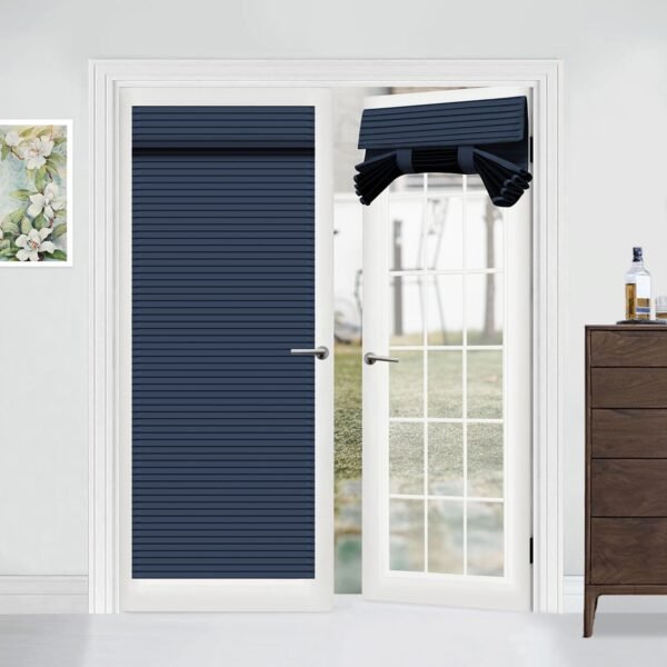 Extra Wide Patio Door Panel, Thermal Insulated Noise Reducing Door Cover for Guest Rooms, 100 x 84 Inch