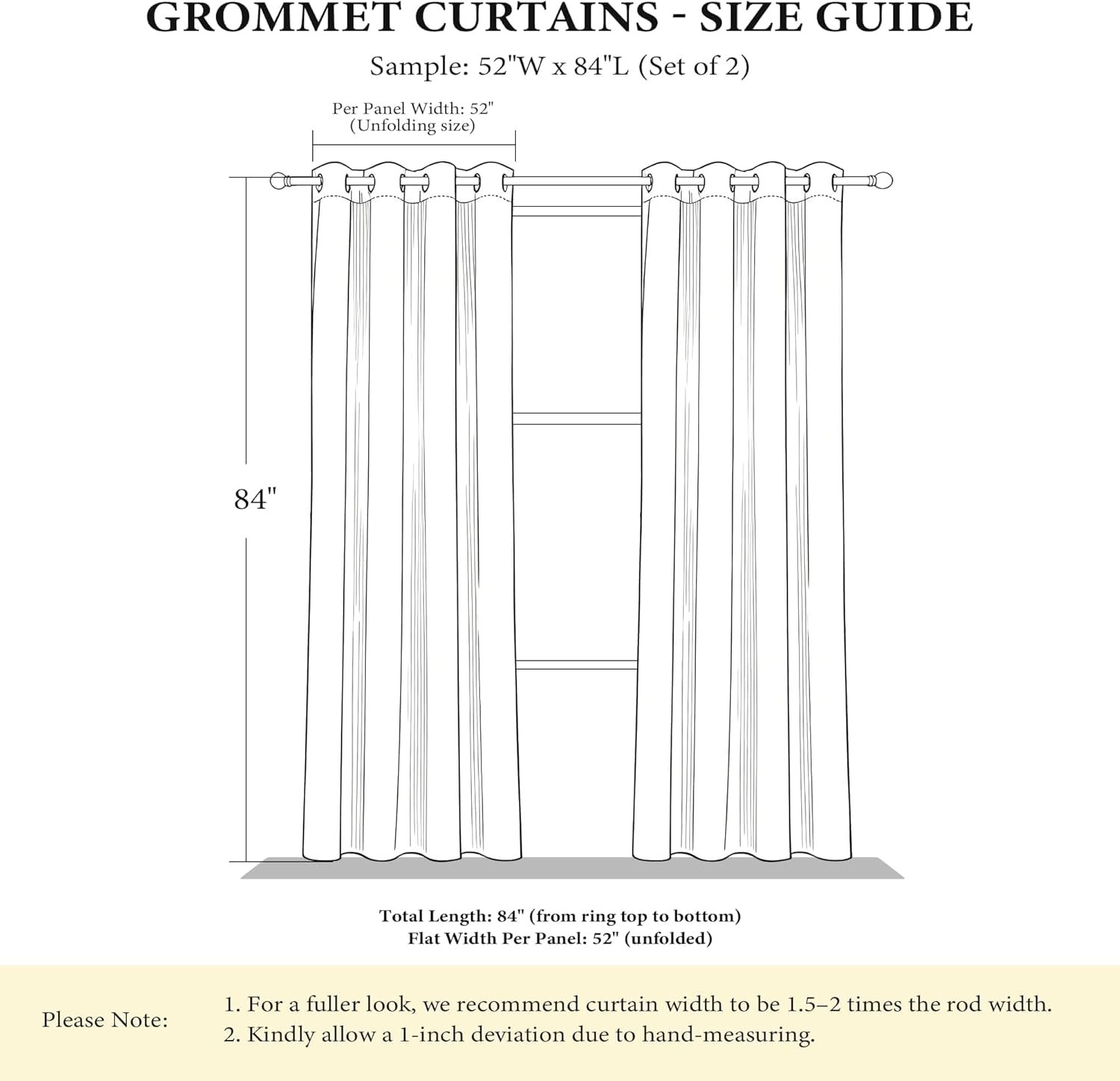Privacy Door Panels for Bedrooms, Thermal Insulated Door Covers for Sliding Glass Openings, Set of 2 - Image 2