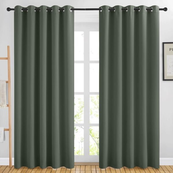 Thermal Blackout Door Panel for Windows, Doorways, Kitchens and Patio Doors, 25 x 72 Inch