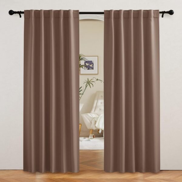 Thermal Blackout Door Panel for Glass Doors, Kitchen Openings and Patio Entryways, 25 x 72 Inch